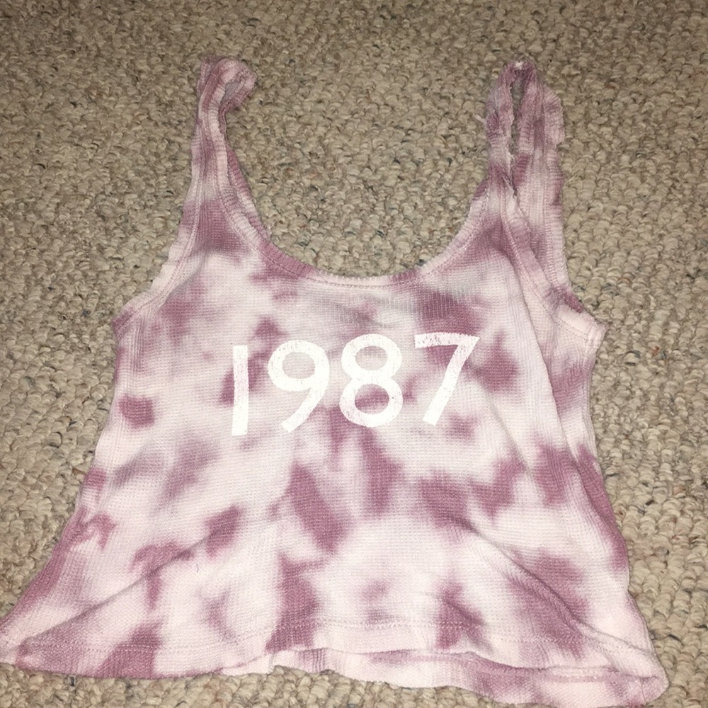 Tank crop top from pacsun
